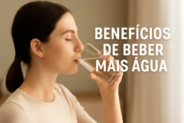 Benefícios de beber água